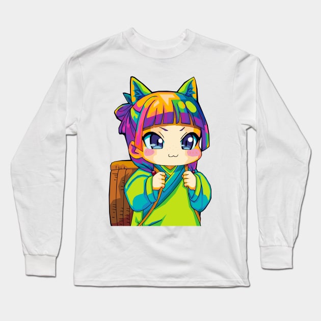 Kusuriya no Hitorigoto maomao Long Sleeve T-Shirt by Dafishop